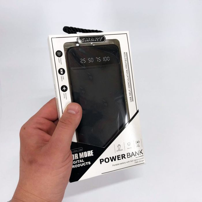 УМБ павербанк батарея powerbank 50000 mAh 22.5W Fast charge быстрая зарядка, зарядное устройство Черный