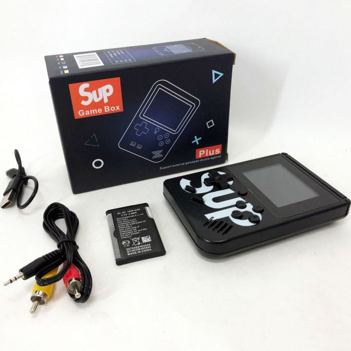 Игровая приставка консоль Sup Game Box 500 игр, для телевизора, Игровая приставка сап денди. Цвет: черный