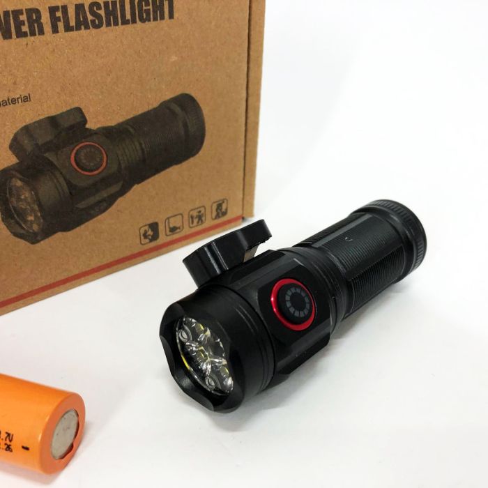 Ручной фонарик W5183-4XHP360, Фонарь ручной мощный, Тактичный фонарь, Карманный мини фонарь