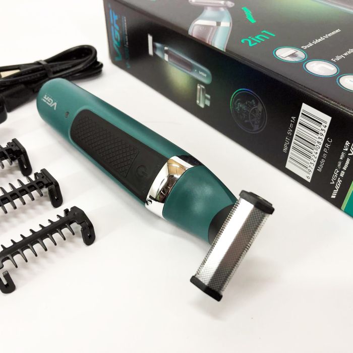 Электробритва VGR V-393 Shaver профессиональная водонепроницаемая, машинка мужская для бритья