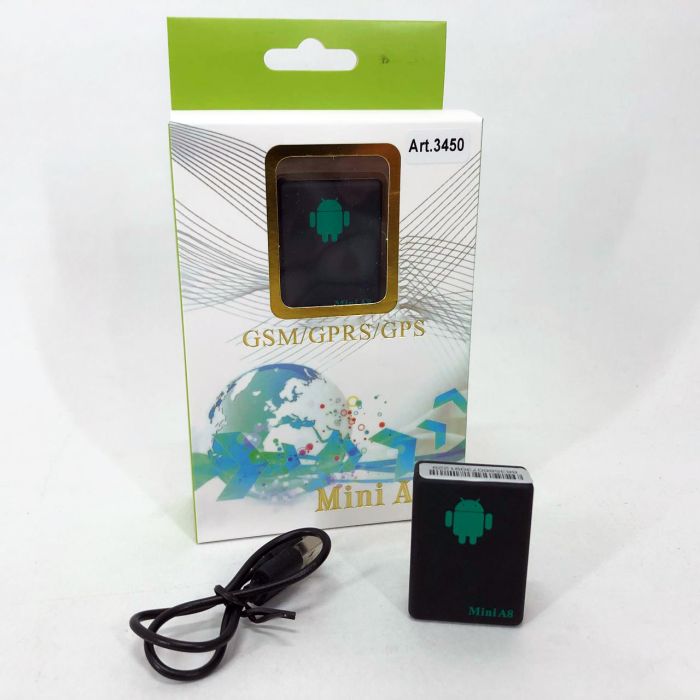 Мини GPS трекер через SIM карту А8 со встроенным микрофоном, GPS GSM трекер для авто, Маячок