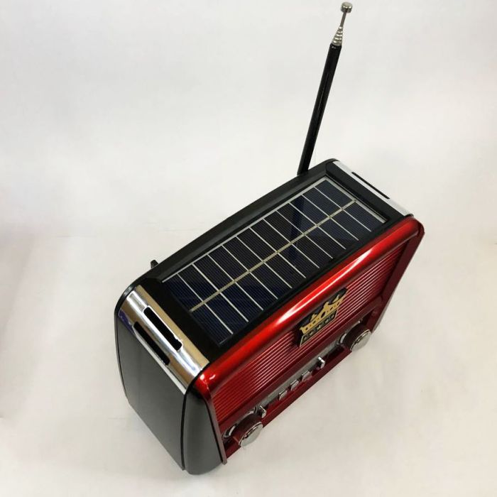 Радиоприёмник Golon RX-455S USB / аккумулятор солнечная панель, Радиоприемник с хорошим приемом для дачи