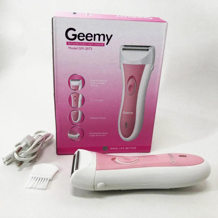 Женский эпилятор триммер Gemei GM-3073, Женская бритва для бикини, Женская электробритва для ног