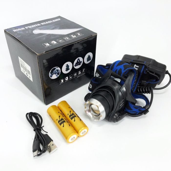 Налобный фонарь Police BL-6699 (204C), Налобный фонарик bailong, Налобный фонарик с usb зарядкой