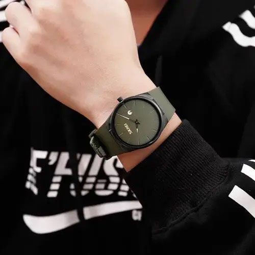 Часы наручные мужские SKMEI 1509AG, мужские круглые наручные часы, Оригинальные мужские часы