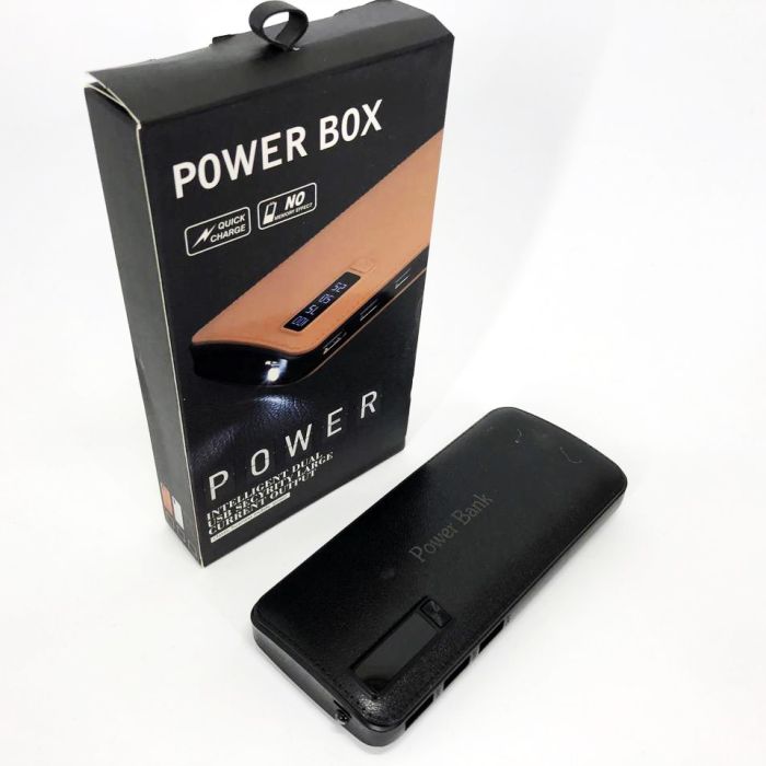 Портативное Зарядное Устройство Павербанк 50000 mAh 3хUSB Power Bank Smart Tech. Цвет: черный