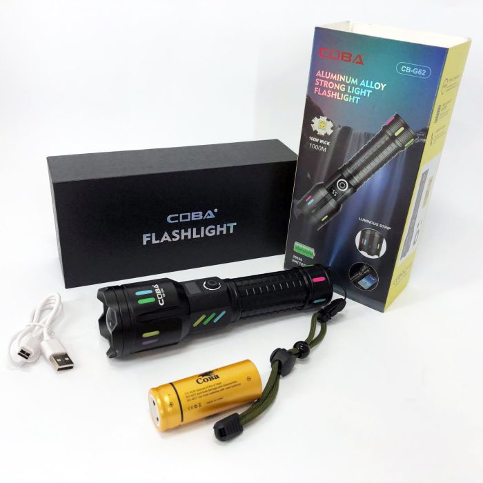 Фонарь NIGHT VISION FLUORESCENCE CB-G62-TG, Сверхмощный фонарик, Водонепроницаемый фонарик, Яркий фонарик