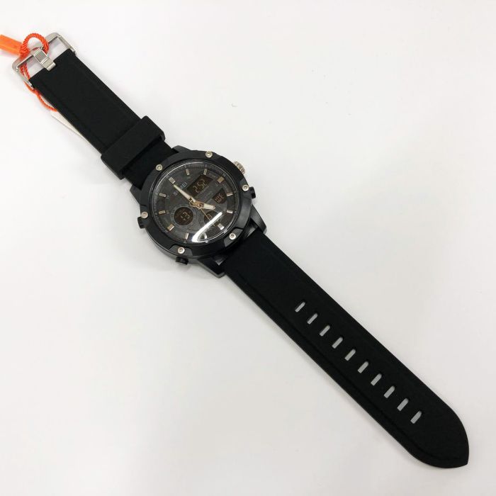 Часы наручные мужские SKMEI 1757BKBK BLACK-BLACK, часы наручные электронные тактические. Цвет: черный