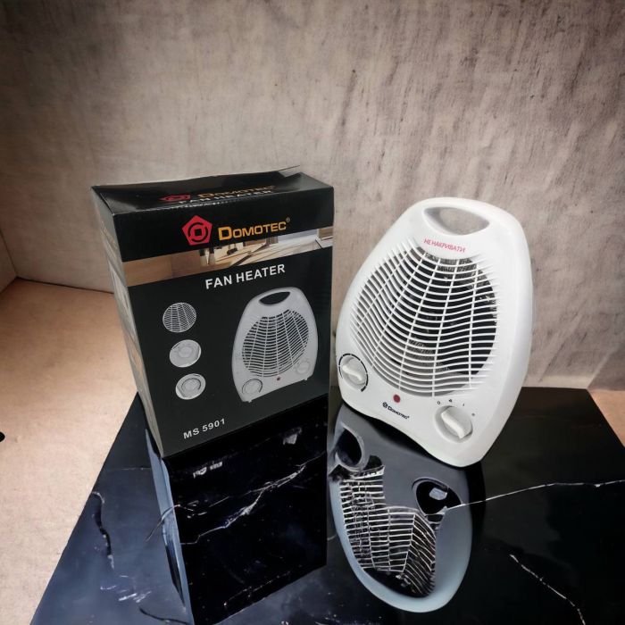 Обогреватель тепловентилятор (дуйка) Domotec MS-5901, Ветродуйка обогреватель, Электрическая дуйка, 2 квт