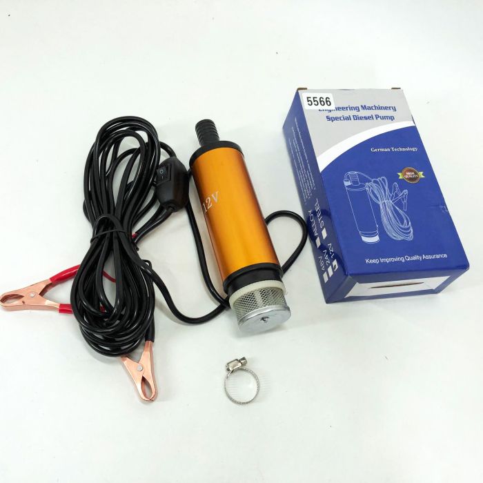 Насос для перекачки топливного продукта 12В 12л/мин Насос для солярки 12v Электронасос для топлива