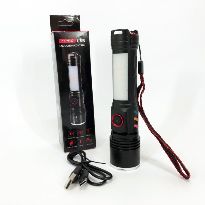 Тактический фонарь Police PLD-2307, Фонарь ручной мощный, Тактичный фонарь, Карманный фонарь с usb