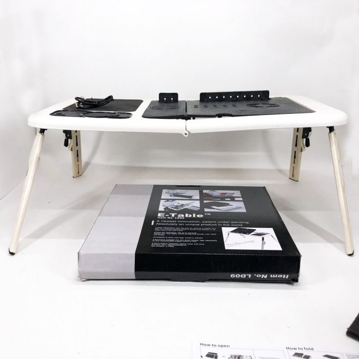 Подставка трансформер для ноутбука LD-09 E-Table, Наклонная подставка ноутбука на стол в кровать