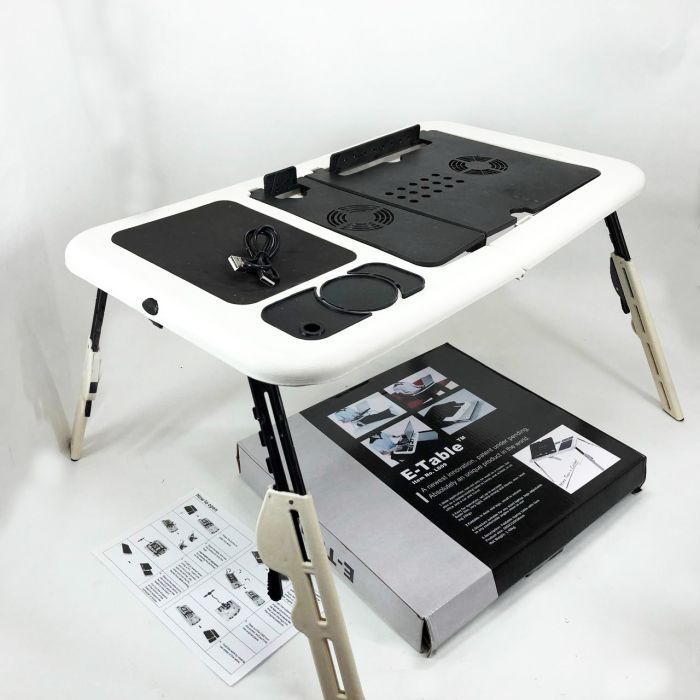 Подставка трансформер для ноутбука LD-09 E-Table, Наклонная подставка ноутбука на стол в кровать