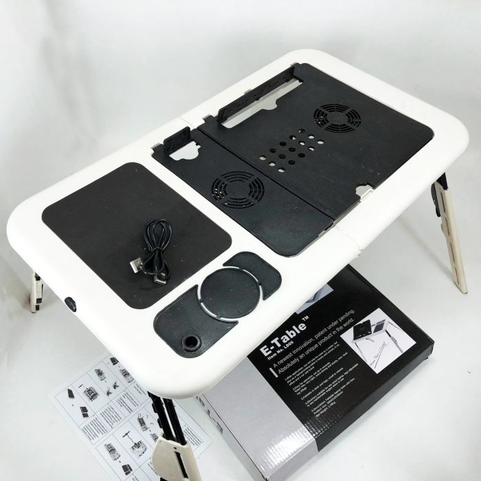 Подставка трансформер для ноутбука LD-09 E-Table, Наклонная подставка ноутбука на стол в кровать