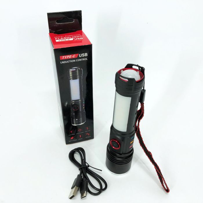 Тактический фонарь Police PLD-2307, Фонарь ручной мощный, Тактичный фонарь, Карманный фонарь с usb