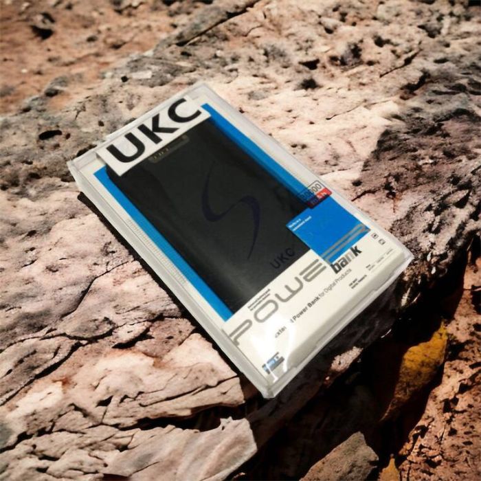Портативная мобильная зарядка Power Bank 30000 mAh UKC, Внешний аккумулятор, Зарядка power bank. Цвет: черный