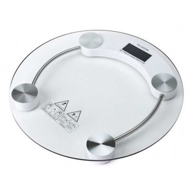 Весы напольные электронные MATARIX MX-451A 180 кг круглые, весы для взвешивания людей