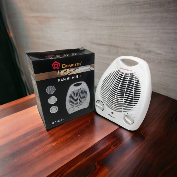 Обогреватель тепловентилятор (дуйка) Domotec MS-5901, Ветродуйка обогреватель, Электрическая дуйка, 2 квт