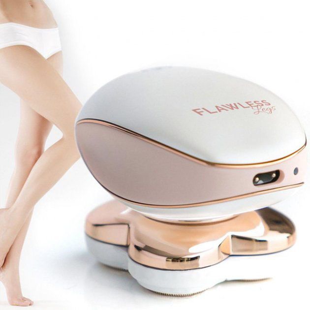 Эпилятор аккумуляторный женский Flawless Legs для ног, женская электробритва для ног