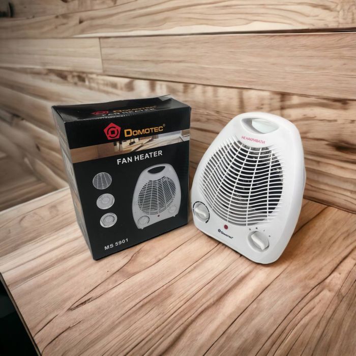Обогреватель тепловентилятор (дуйка) Domotec MS-5901, Ветродуйка обогреватель, Электрическая дуйка, 2 квт
