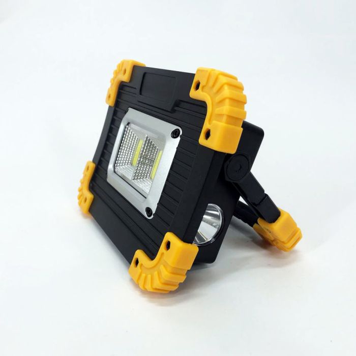 Прожектор светодиодный Фонарь L812-20W-2COB 1W power bank, светодиодные переносные прожекторы