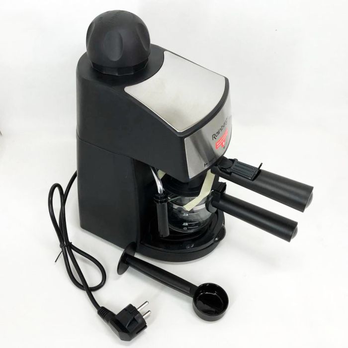 Кофемашина Rainberg RB-8111 кофеварка рожковая с капучинатором 2200W Espresso, маленькая кофемашина