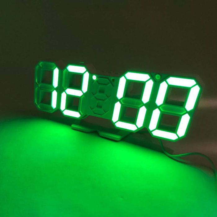 Часы настольные электронные VST-883 LED с будильником и термометром, умные настольные часы