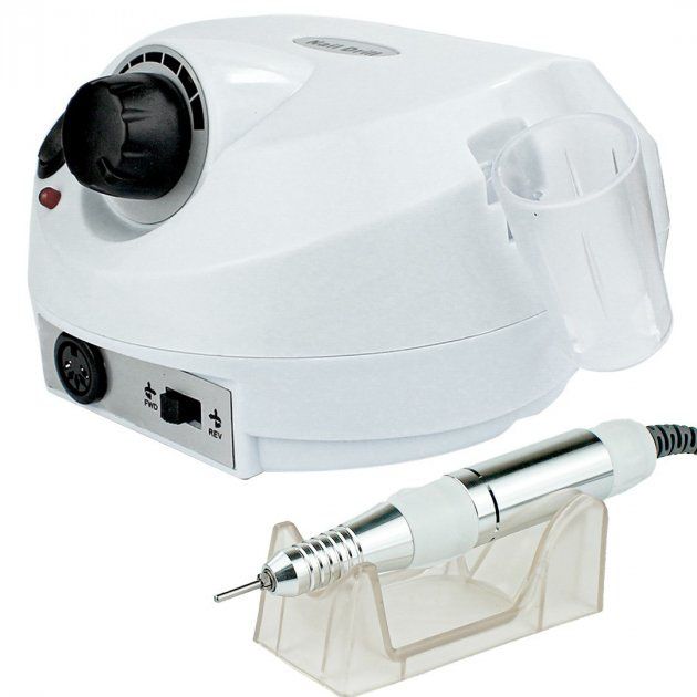 Фрезер для маникюра и педикюра Drill Pro Nail Drill, 30000 об/мин, фрезер для ногтей. Цвет: белый