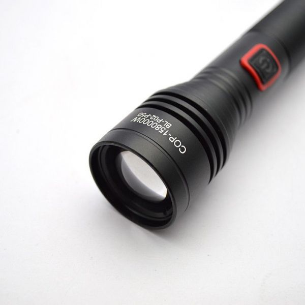 Ручной мощный фонарь X-Balog BL-P02-P50 Trexton на, зарядка USB, сверхмощный фонарик яркий качественный