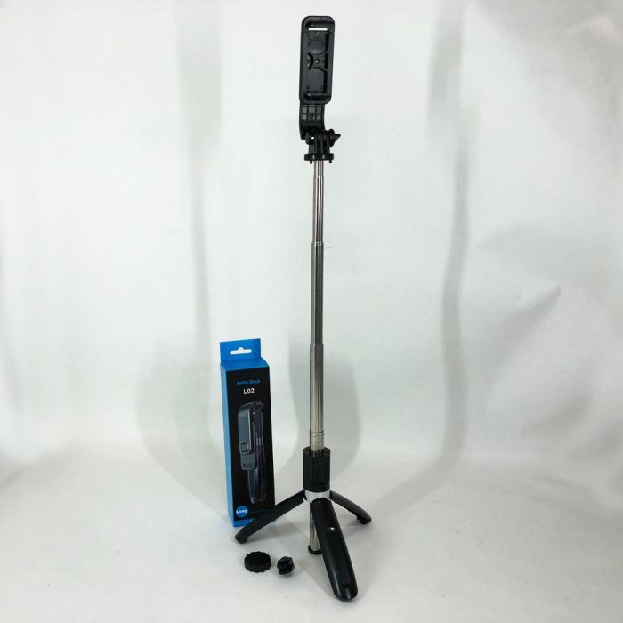 Универсальный штатив тренога для телефона Selfie Stick L02 Bluetooth монопод-трипод штатив селфи палка