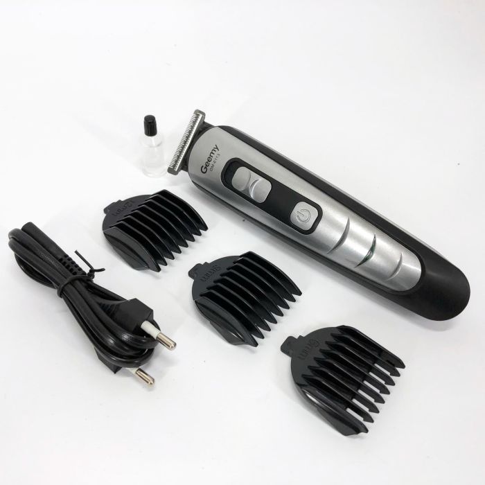 Машинка для стрижки волос Gemei GM-6113 аккумуляторная, Практичная машинка для стрижки. Цвет: черный