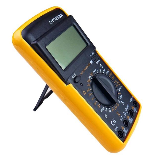 Мультиметр цифровой Digital DT-9208A универсальный, мультиметр для дома, хороший мультиметр