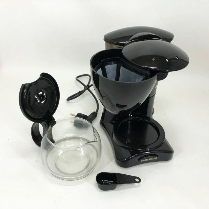Капельная Кофеварка Crownberg CB-1563 800 Вт, капельная кофеварка для дома, маленькая кофеварка