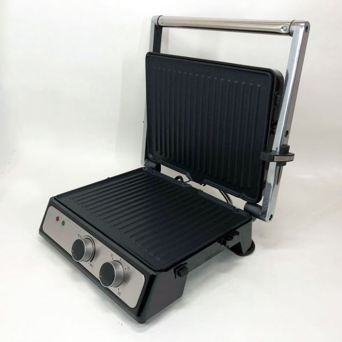Контактный прижимной электрический гриль Crownberg CB-1044 2000W