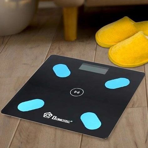 Смарт весы напольные, электронные Domotec MS-2017A с приложением на телефон, до 180 кг