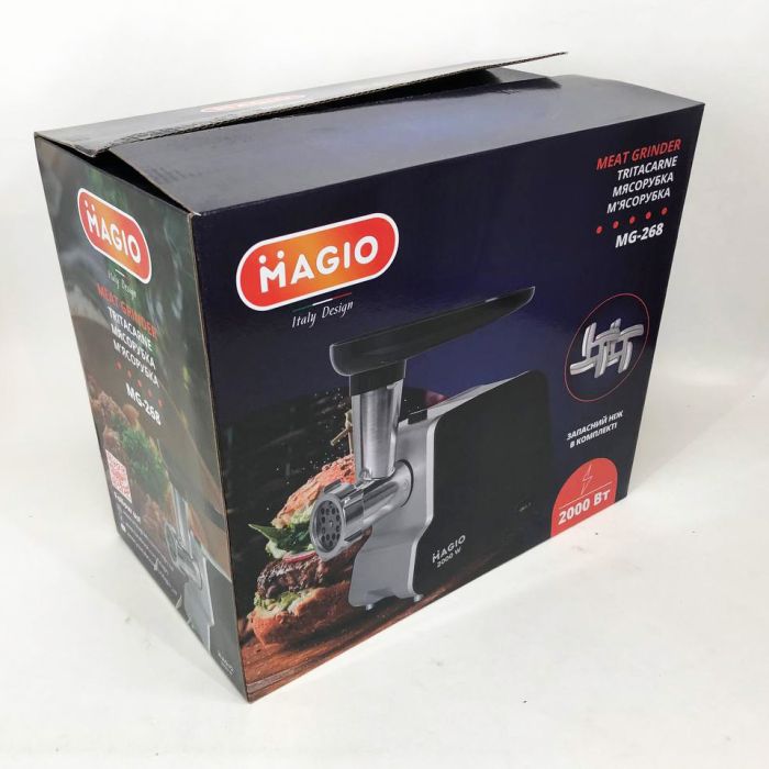 Мясорубка Magio MG-268 2000 Вт мясорубка для мяса электромясорубка для шинковки электромясорубка для дома