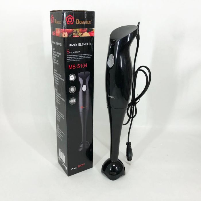 Блендер DOMOTEC MS-5104 400 Вт, Блендер погружной электрический, Блендер для дома, Портативный блендер