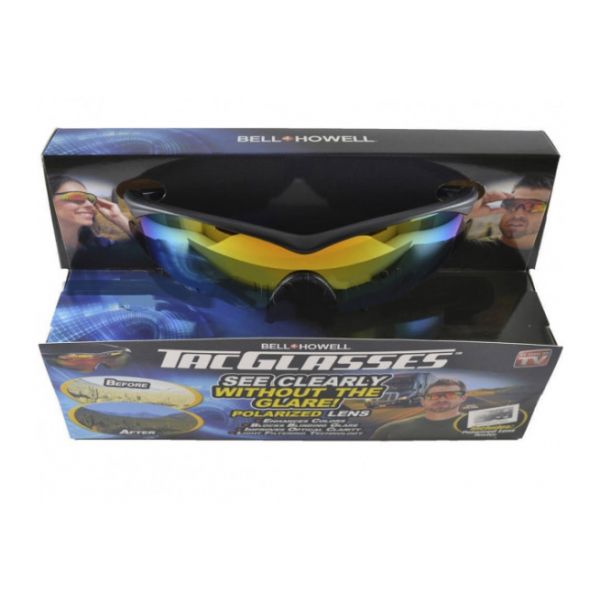 Очки тактические солнцезащитные TAG GLASSES поляризованные антибликовые для водителей разноцветные