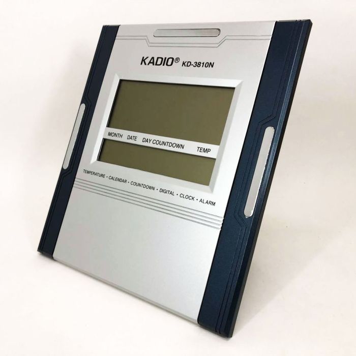 Электронный многофункциональный будильник Kadio KD-3810N, настольные электронные часы