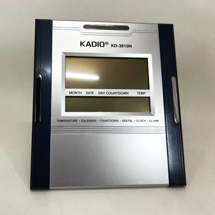 Электронный многофункциональный будильник Kadio KD-3810N, настольные электронные часы