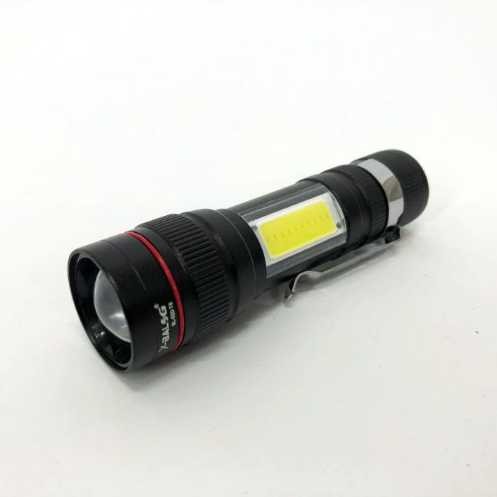 Фонарь тактический Bailong BL-520 T6 светодиодный на аккумуляторе, карманный мини фонарь, ручной мощный