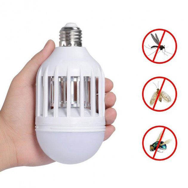Светодиодная лампа приманка для насекомых Zapp Light, электрическая ловушка для насекомых, противомоскитная лампа от комаров