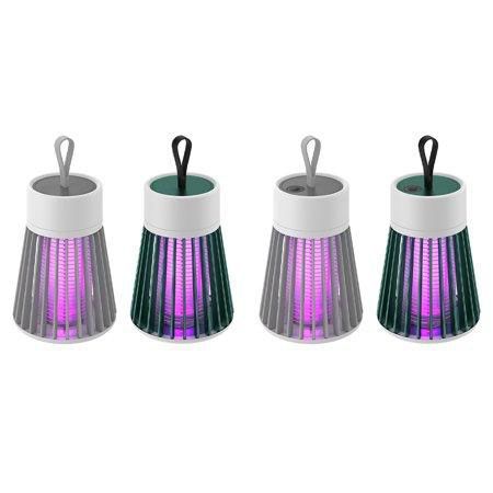 Уничтожитель насекомых для дома Electronic shock Mosquito killing lamp НА АККУМУЛЯТОРЕ для похода на природу