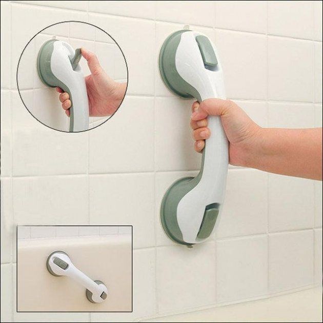 Ручка для ванной комнаты на вакуумных присосках Helping Handle