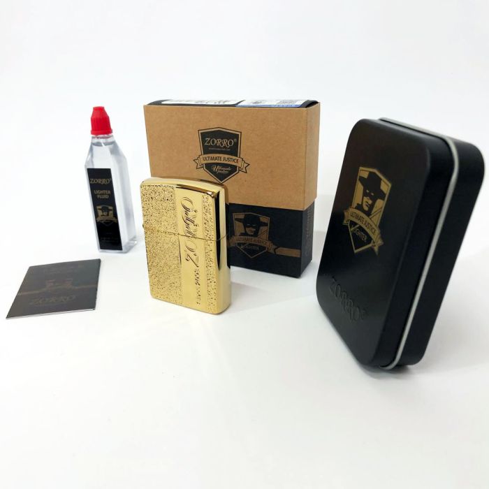 Зажигалка бензиновая Zorro HL-358, зажигалка подарочная сувенирная, ветрозащитная зажигалка бензин