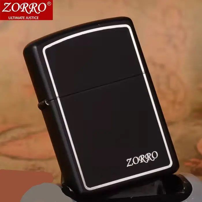 Зажигалка бензиновая Zorro HL-287, зажигалки подарки для мужчин, оригинальная бензиновая зажигалка
