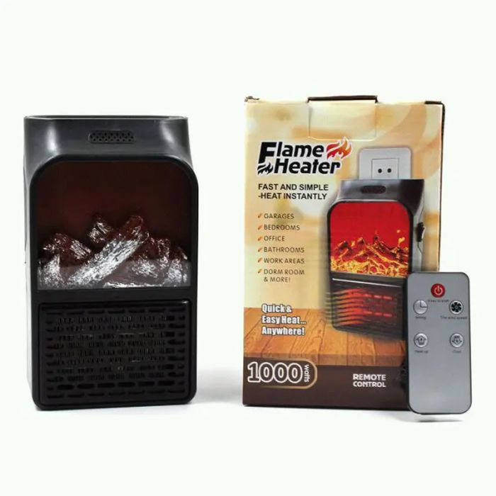 Портативный обогреватель Flame Heater 900 Вт, тепловой вентилятор, обогреватель для дома, ветродуйчик