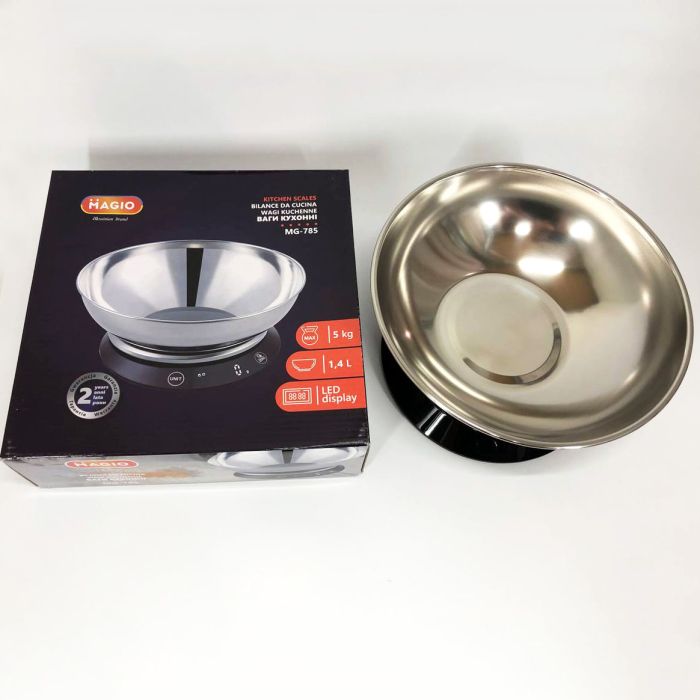 Весы кухонные Magio MG-785, электронные весы для продуктов, весы кулинарные, компактные весы