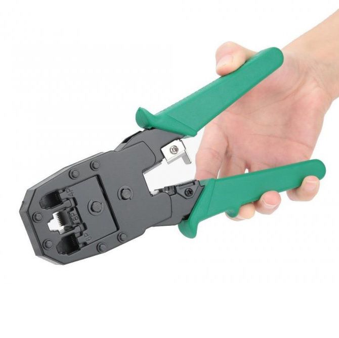 Инструмент для снятия изоляции OB-315 wire stripper Обжимка для штекеров (кримпер)