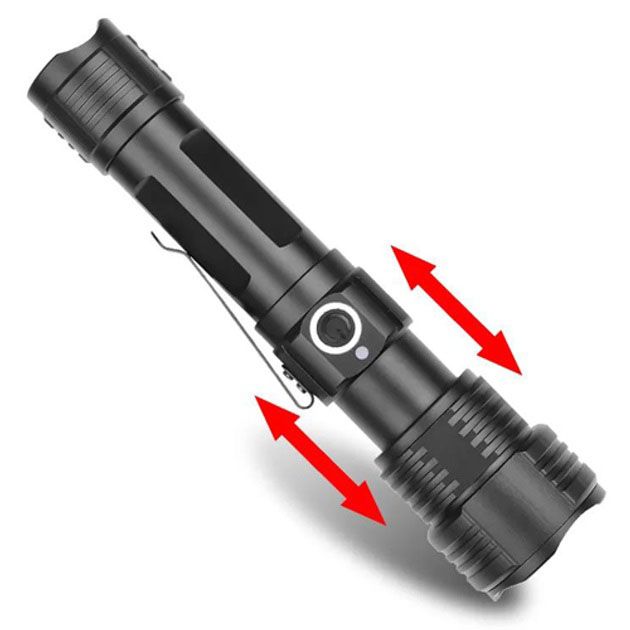 Фонарь ручной аккумуляторный PLD-11-4XPE(RGB), Карманный фонарь с usb зарядкой, Тактический фонарь police